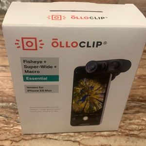 Fisheye + Super - Wide Macro lenses for iPhone XS Max